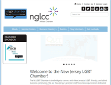 Tablet Screenshot of njlgbtchamber.org